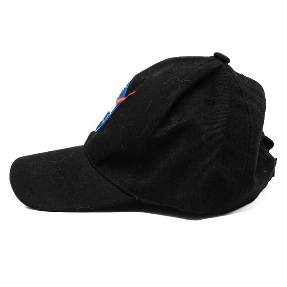 NASA Logo Black Baseball Cap Adjustable Strapback - Picture 4 of 5